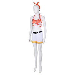 Final Fantasy VII Rebirth 2024 Yuffie Kisaragi White Swimsuit Outfits Cosplay Costume Halloween Carnival Suit