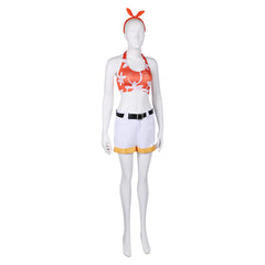 Final Fantasy VII Rebirth 2024 Yuffie Kisaragi White Swimsuit Outfits Cosplay Costume Halloween Carnival Suit