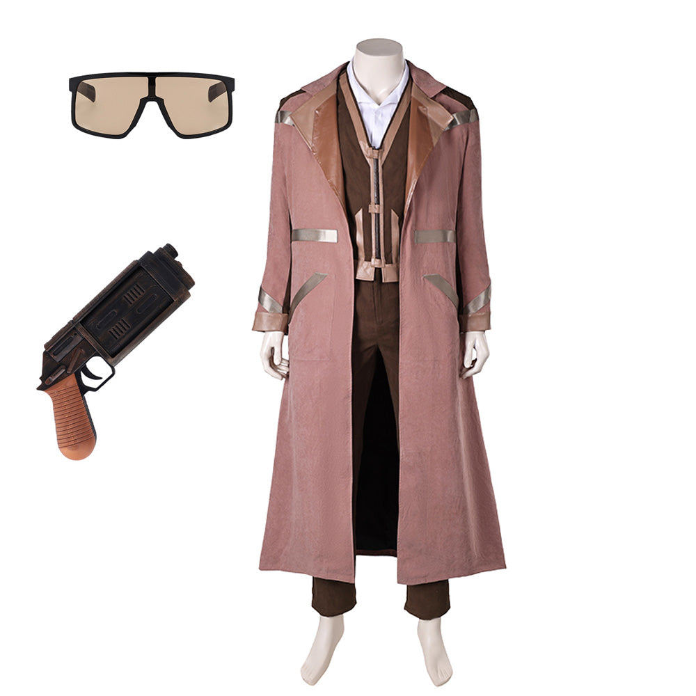 Andor Season 2 (2025) Cassian Andor Pink Coat Set Outfits Cosplay Costume