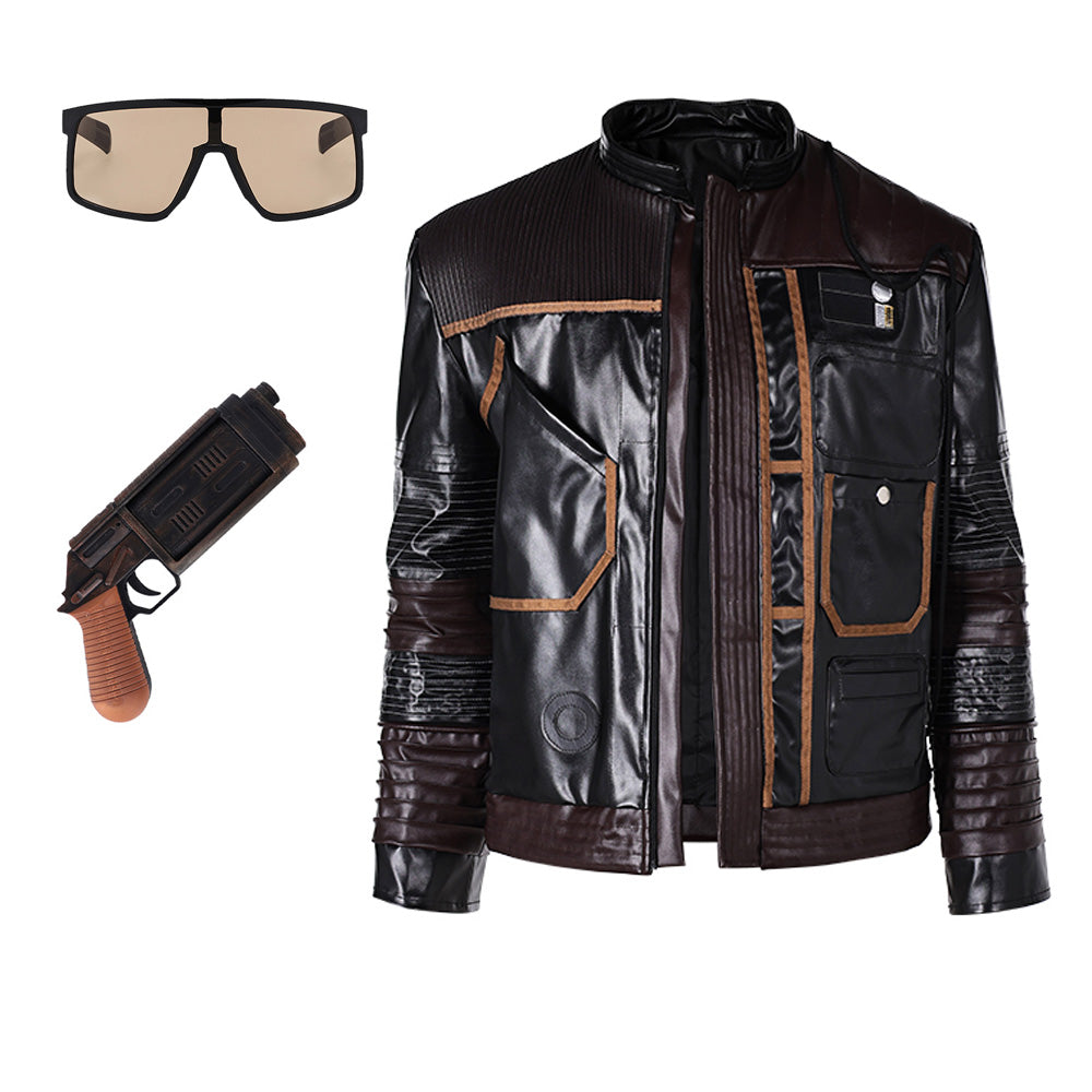 Andor Season 2 (2025) Cassian Andor Black Jacket Outfits Cosplay Costume