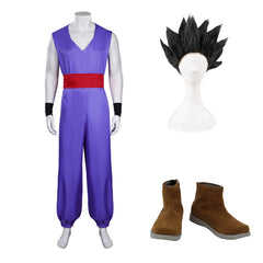 Dragon Ball Super : Super Hero Son Gohan Cosplay Costume Outfits Halloween Carnival Suit