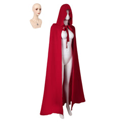 Snow White (2025) Princess Snow White Red Cloak Necklace Outfits Cosplay Costume Props Accessories