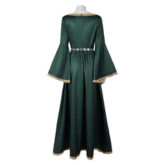 TV House of the Dragon Season 2 (2024) Alicent Hightower Wide Sleeve Dress Outfits Cosplay Costume Halloween Carnival Suit