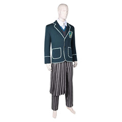 Wicked (2024) Pfannee Green School Uniform Unisex Outfits Cosplay Costume