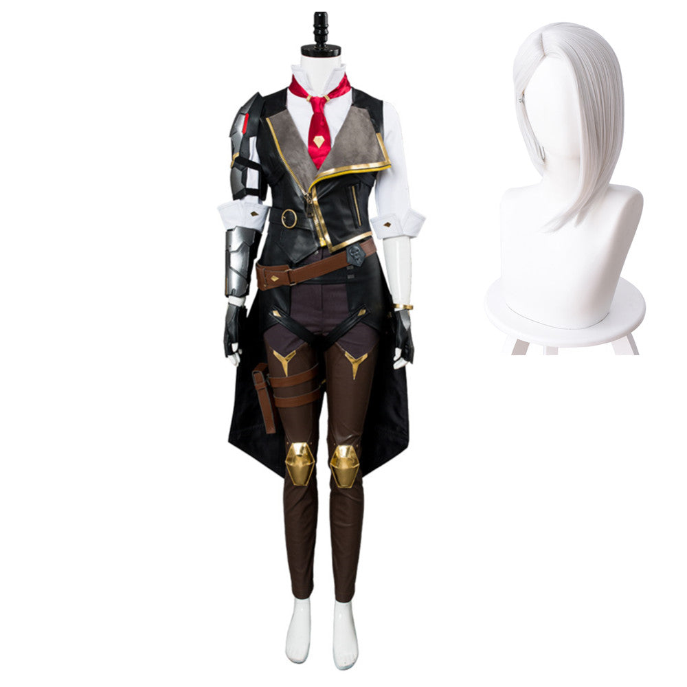 Game Overwatch Ashe Elizabeth Caledonia Outfit Cosplay Costume Halloween Carnival Suit