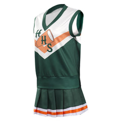 TV Stranger Things Season 4 Chrissy Hawkins High School Cheerleading Cosplay Costume Top Skirt Outfits Halloween Carnival Suit