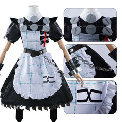 Game Zenless Zone Zero 2024 Corin Wickes Black Dress Outfits Cosplay Costume Halloween Carnival Suit