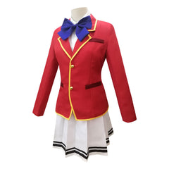 Anime Classroom of the Elite Horikita Suzune (2024) Karuizawa Kei Red Uniform Set Outfits Cosplay Costume Suit