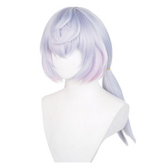 Game Genshin Impact Sigewinne Light Purple Wigs Cosplay Accessories Halloween Carnival Props