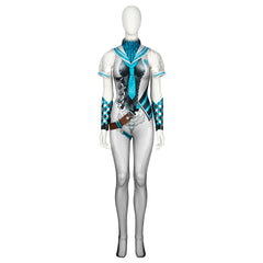 Stellar Blade 2024 Eve White Jumpsuit Outfits Cosplay Costume Halloween Carnival Suit