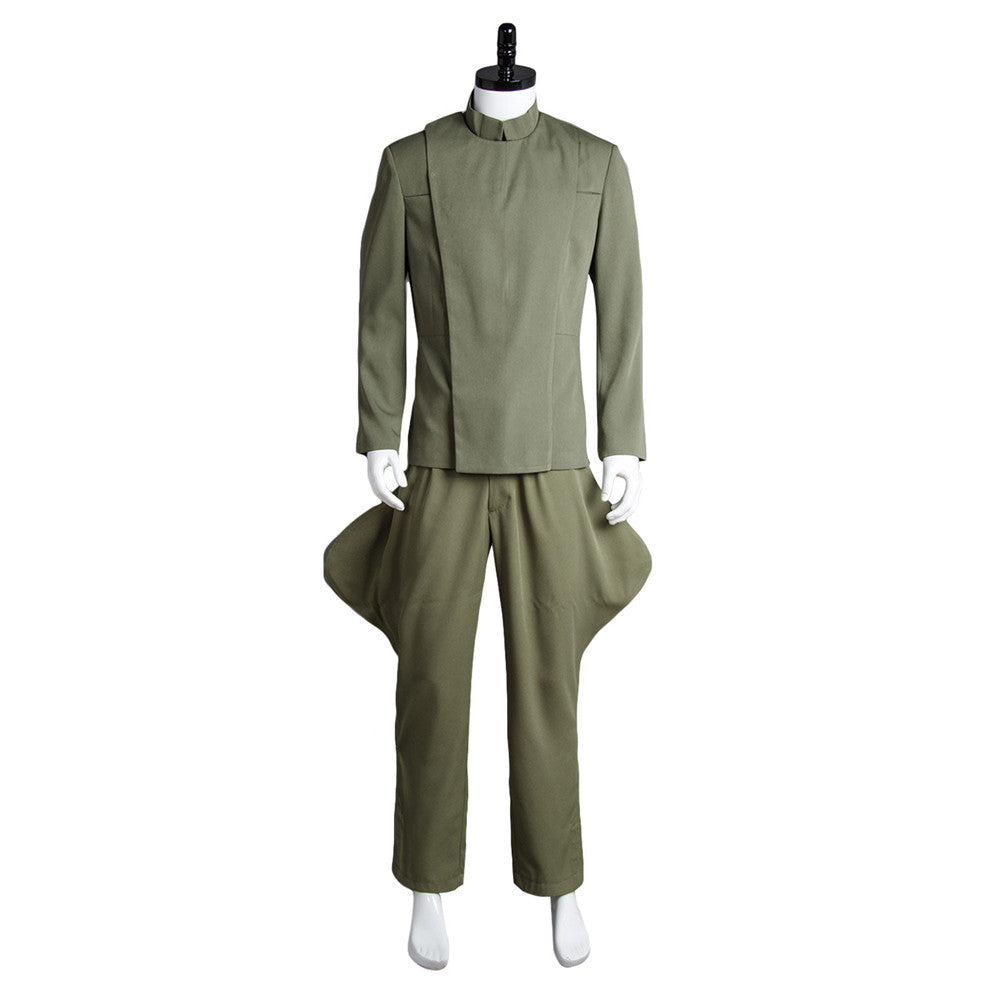 Movie Imperial Officer Olive Green Costume Uniform Halloween Carnival Suit 成功 活跃