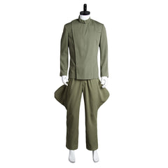 Movie Imperial Officer Olive Green Costume Uniform Halloween Carnival Suit 成功 活跃