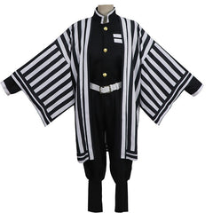 Anime Adult Iguro Obanai Set Outfit Halloween Carnival Suit Cosplay Costume