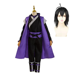 Anime Scissor Seven 5 Seven Killer Seven Purple Set Outfits Cosplay Costume Halloween Carnival Suit