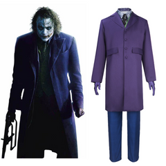 Movie The Batman The Dark Knight Joker Cosplay Costume Outfits Halloween Carnival Suit