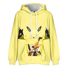 Game Palworld Yellow Hoodie Outfits Cosplay Costume Halloween Carnival Suit