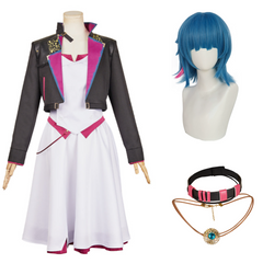 Arcane: League Of Legends 2 (2024) AU Powder White Dress Outfits Jinx Cosplay Costume