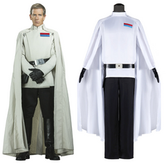 Movie Orson Krennic Cosplay Costume Cloak Top Pants Outfits Halloween Carnival Suit