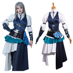 Game FF16 Final Fantasy 16 Jill Warrick Outfits Lolita Cosplay Costume Halloween Carnival Suit