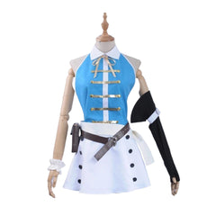 Anime Lucy Heartfilia Blue Set Outfits Cosplay Costume Halloween Carnival Suit