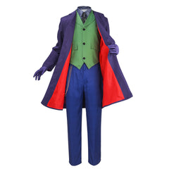 Movie The Batman The Dark Knight Joker Cosplay Costume Outfits Halloween Carnival Suit
