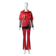 Descendants: The Rise Of Red (2024) Red Outfits Cosplay Costume Halloween Carnival Suit