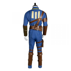 Game Fallout 4 FO Nate Vault #111 Outfit Jumpsuit Uniform Cosplay Costume Halloween Carnival Suit