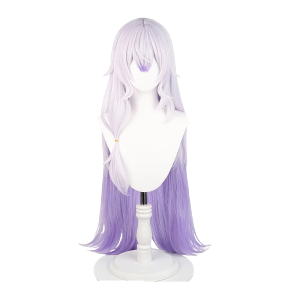 Honkai: Star Rail Black Swan Purple Wig Cosplay Carnival Halloween Party Props