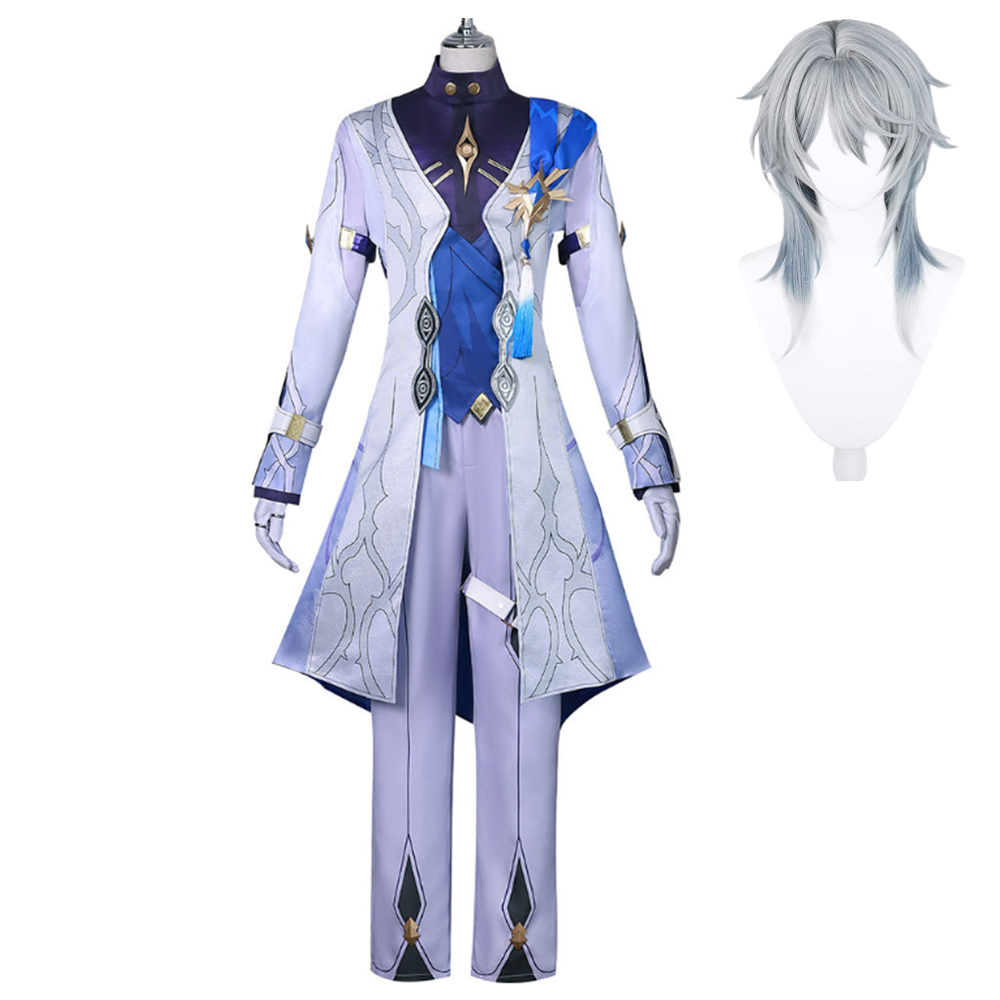 Honkai: Star Rail Sunday White Set Cosplay Costume Outfits Halloween Carnival Suit