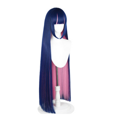 Anime Panty & Stocking With Garterbelt Stocking Anarchy Blue And Pink Wigs Cosplay Accessories