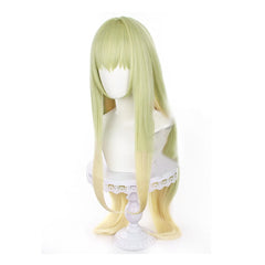 The White Holy Woman and the Black Priest Cecilia Cosplay Wig