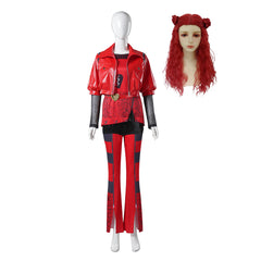 Descendants: The Rise Of Red (2024) Red Outfits Cosplay Costume Halloween Carnival Suit