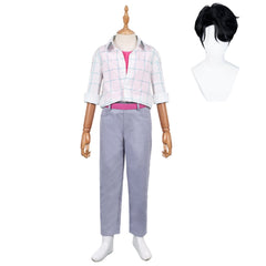 Kids Children Jinu Soda Pop White Shirt Pants Set Outfits Cosplay Costume