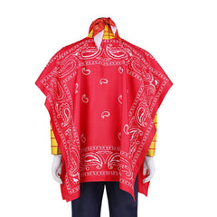 Toy Story (2026) Woody Red Cloak Cowboy Top Set Outfits Cosplay Costume