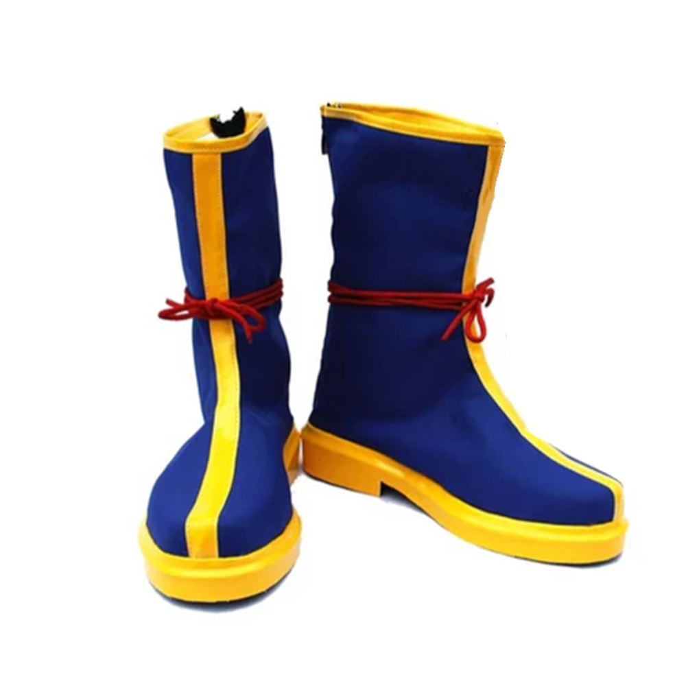 Anime Dragon Ball Son Goku Blue Shoes Boots Cosplay Accessories Halloween Carnival Props