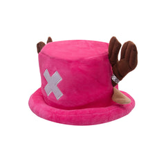 Anime One Piece Tony Tony Chopper Cotton Hat Cosplay Accessories Halloween Carnival Props
