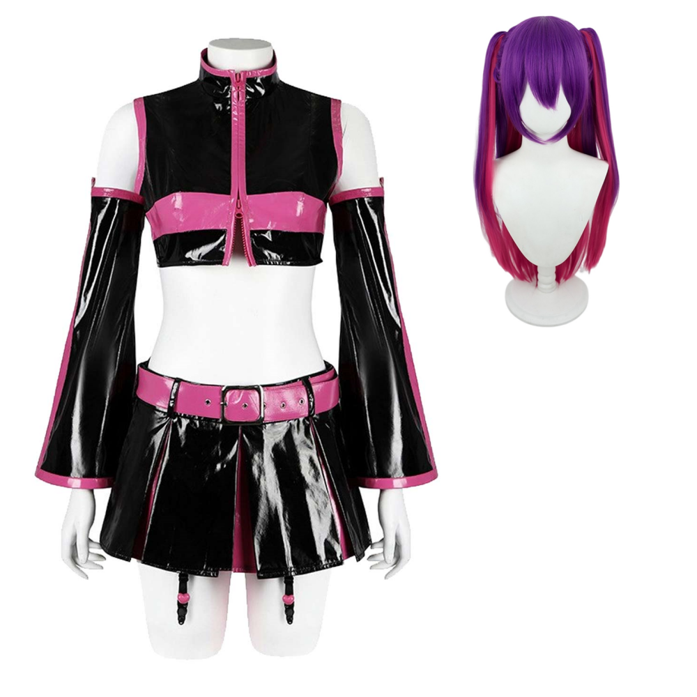 Anime 2.5 Dimensional Seduction (2024) Mikari Tachibana Black Dress Outfits Cosplay Costume Halloween Carnival Suit