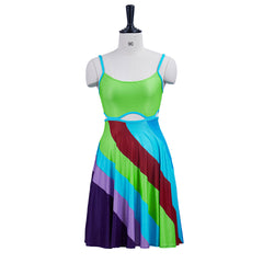 13 Going On 30 Suddenly 30 Jenna Rink Green Dress Outfits Necklace Cosplay Costume