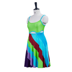 13 Going On 30 Suddenly 30 Jenna Rink Green Dress Outfits Necklace Cosplay Costume