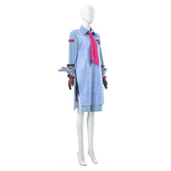 Tekken 8 Asuka Kazama Blue Set Outfits Cosplay Costume Carnival Suit