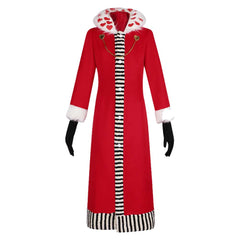 TV Hazbin Hotel 2024 Valentino Red Outfits Cosplay Costume Halloween Carnival Suit