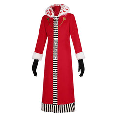 TV Hazbin Hotel 2024 Valentino Red Outfits Cosplay Costume Halloween Carnival Suit