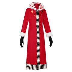 TV Hazbin Hotel 2024 Valentino Red Outfits Cosplay Costume Halloween Carnival Suit