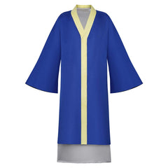 Anime Mashle: Magic And Muscles Season 2 (2024) Regro Burnedead Blue Robe Outfits Cosplay Costume Halloween Carnival Suit