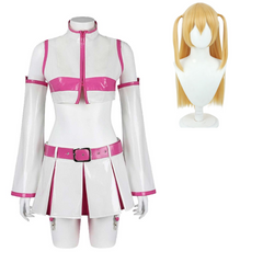 Anime 2.5 Dimensional Seduction (2024) Ririsa Amano White Dress Outfits Cosplay Costume Halloween Carnival Suit