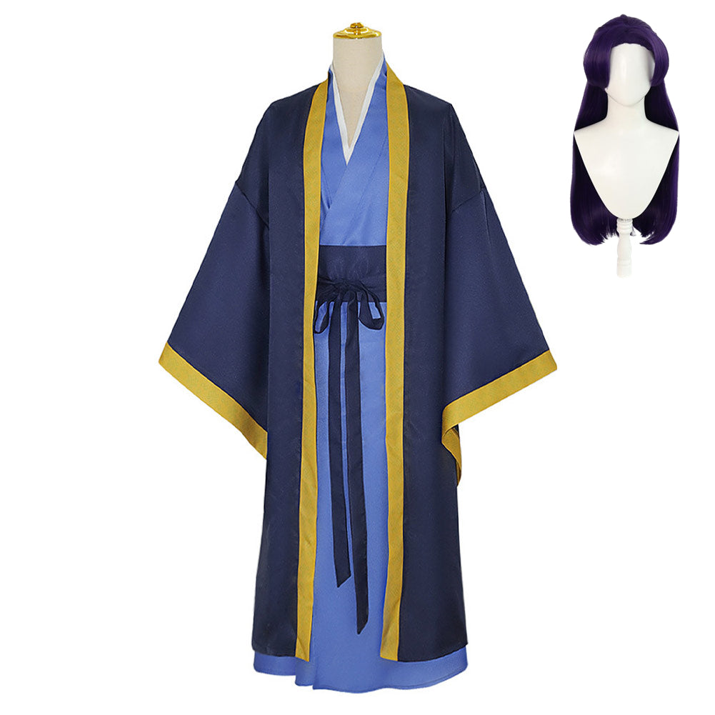 Anime The Apothecary Diaries 2023 Jinshi Blue Set Outfits Cosplay Costume Halloween Carnival Suit