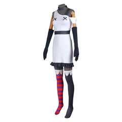 Hazbin Hotel Vaggie White Set Outfits Cosplay Costume Halloween Carnival Suit