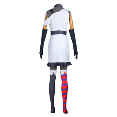 Hazbin Hotel Vaggie White Set Outfits Cosplay Costume Halloween Carnival Suit