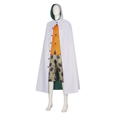 One Piece Reilly White Cloak Set Outfits Cosplay Costume Halloween Carnival Suit