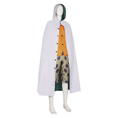 One Piece Reilly White Cloak Set Outfits Cosplay Costume Halloween Carnival Suit